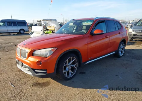2014 BMW X1 Sdrive28I from USA, damaged, VIN WBAVM1C59EVW53103
